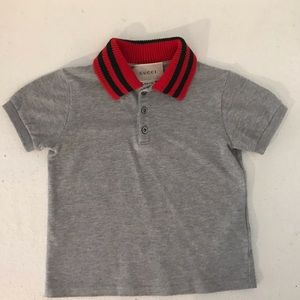 GUCCI Toddler Polo Style Shirt AUTHENTIC